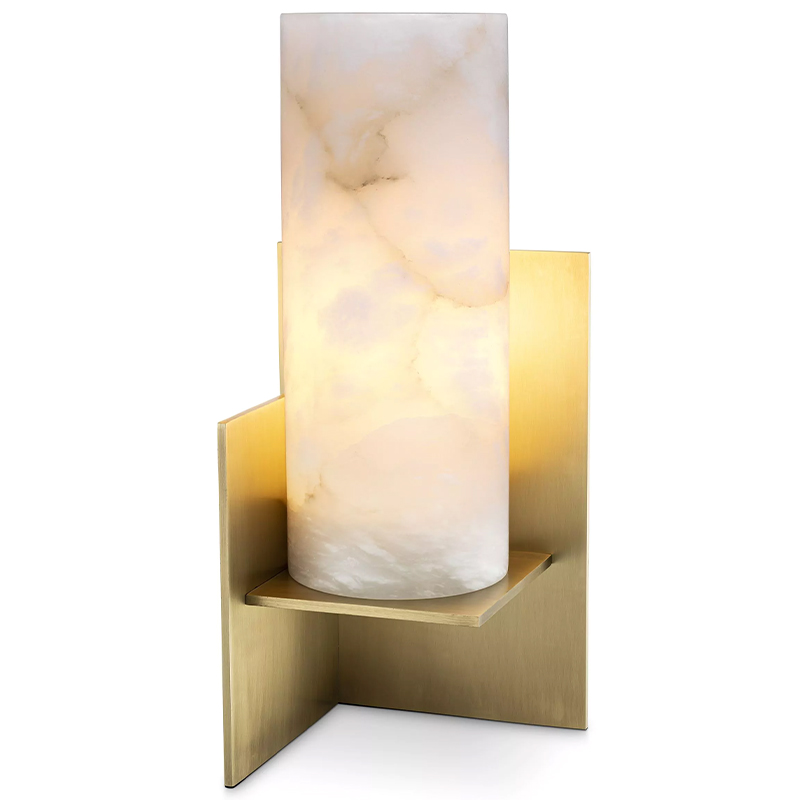 Настольная лампа Eichholtz Table Lamp Frisco Brass Молочный Латунь Настольная лампа Eichholtz Table Lamp Frisco Brass Молочный Латунь в Кирове | Loft Concept