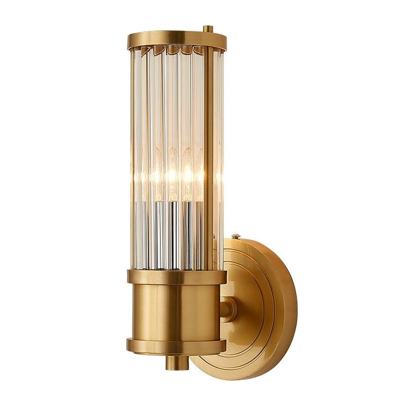 Ralph Lauren Бра Allen Single Sconce Brass Латунь Прозрачный (Transparent) Ralph Lauren Бра Allen Single Sconce Brass Латунь Прозрачный (Transparent) в Кирове | Loft Concept