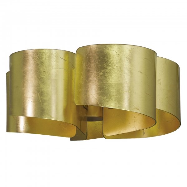 Потолочный светильник GoldWave Pendant Золотой Потолочный светильник GoldWave Pendant Золотой в Кирове | Loft Concept