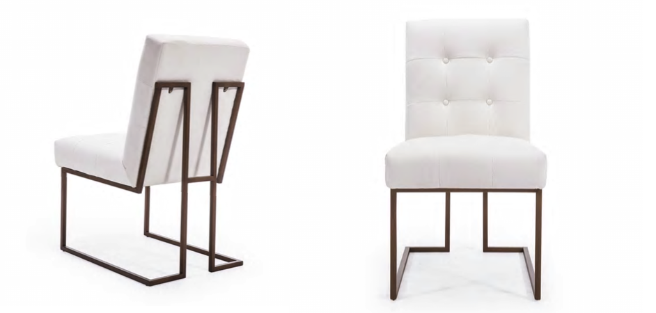 Стул обеденный Burleigh Dining Chair Pearl Iron Стул обеденный Burleigh Dining Chair Pearl Iron - Loft-Concept в Кирове