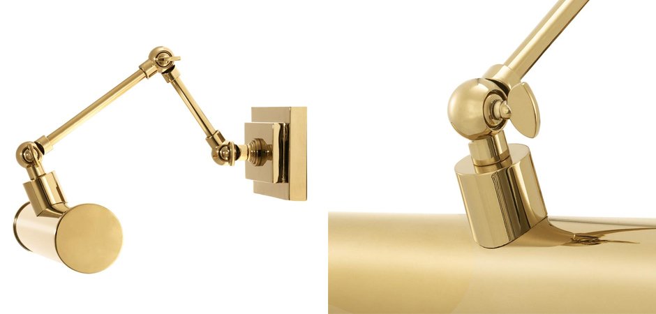 Бра Eichholtz Wall Lamp Pacific Gold - Loft-Concept в Кирове