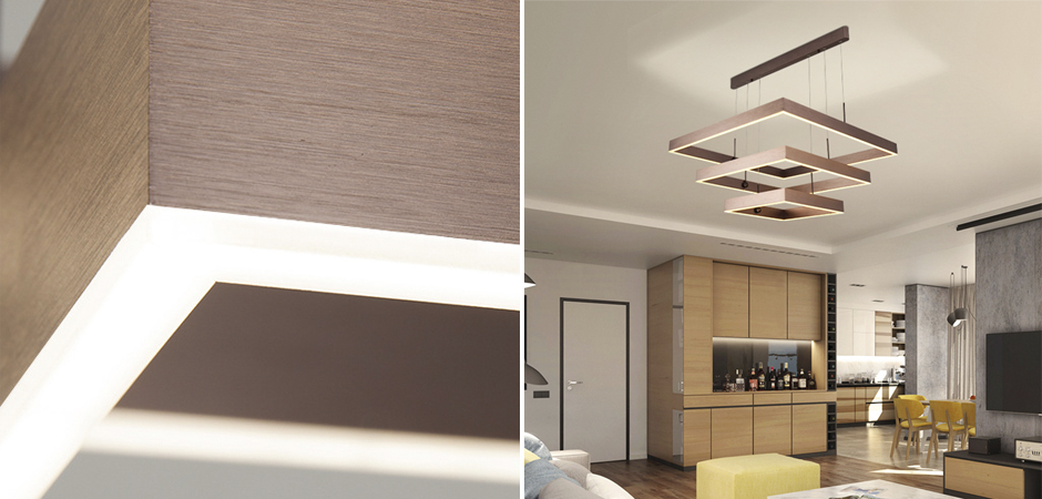 Люстра Ribbon Squares Chandelier Люстра Ribbon Squares Chandelier - Loft-Concept в Кирове