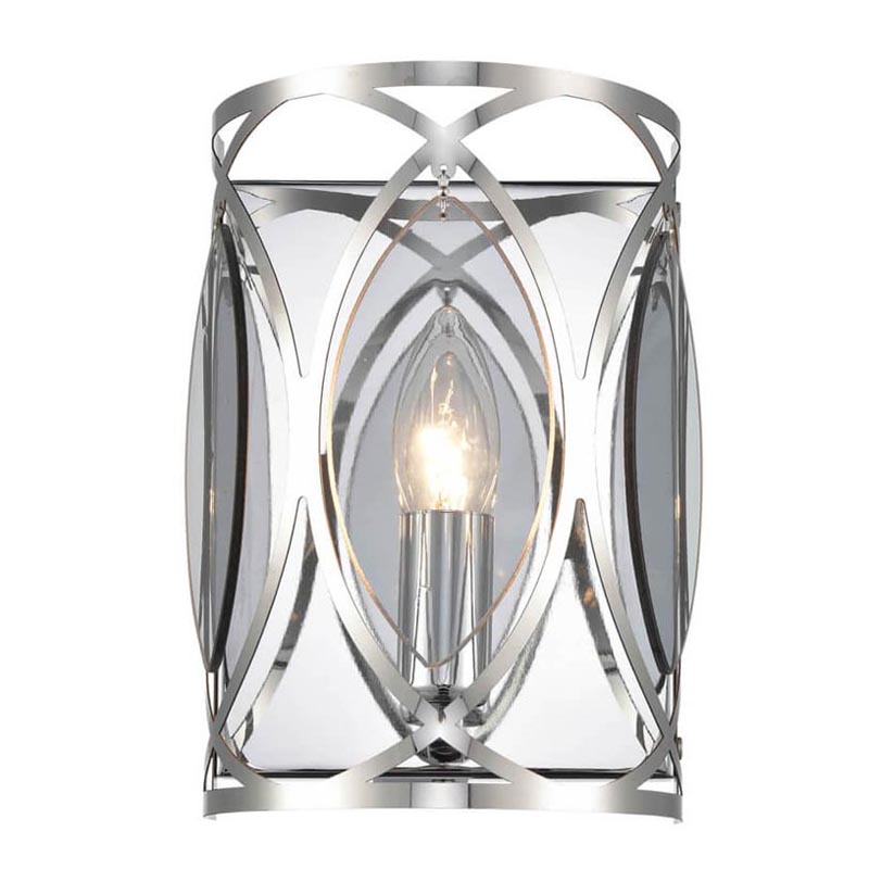Бра Alienor Sconce Хром Дымчатый (Smoke) Бра Alienor Sconce Хром Дымчатый (Smoke) в Кирове | Loft Concept