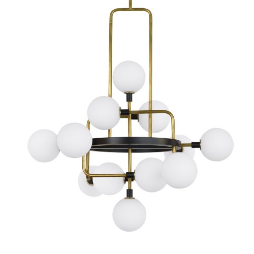 Люстра TECH Lighting Viaggio Chandelier Золотой Белый Черный Люстра TECH Lighting Viaggio Chandelier Золотой Белый Черный в Кирове | Loft Concept