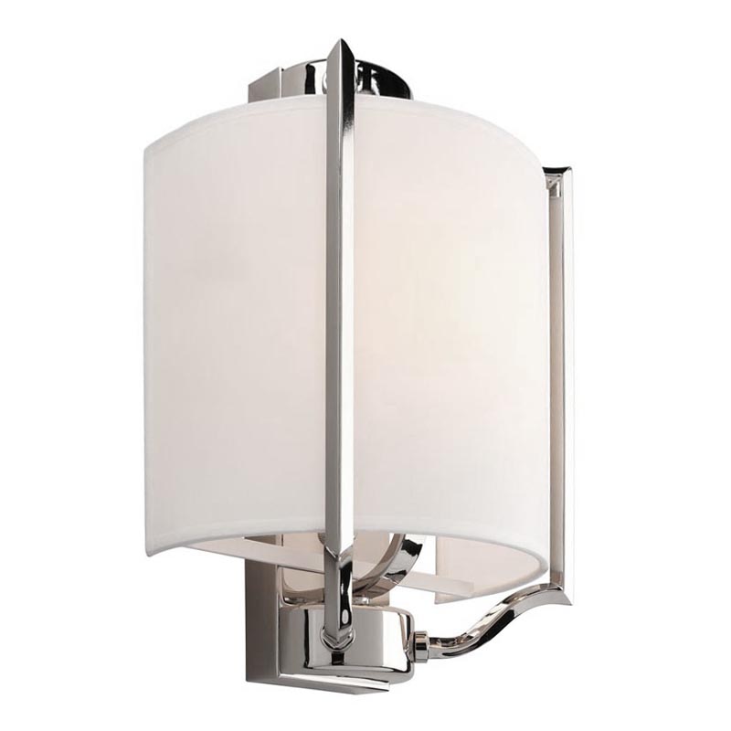 Бра Mandeville Sconce Белый Хром Бра Mandeville Sconce Белый Хром в Кирове | Loft Concept