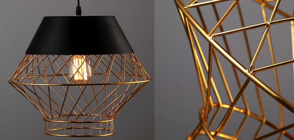 Подвесной светильник Golden Supro Cage Подвесной светильник Golden Supro Cage - Loft-Concept в Кирове