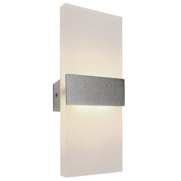 Бра Road Wall Light Silver Серебряный Прозрачный белый Бра Road Wall Light Silver Серебряный Прозрачный белый в Кирове | Loft Concept