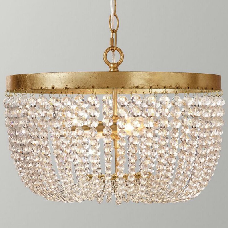 Люстра Crystalline Chandelier Латунь Люстра Crystalline Chandelier Латунь в Кирове | Loft Concept