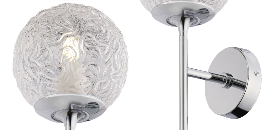 Бра Soranzo Glass Balls Sconces Chromium Бра Soranzo Glass Balls Sconces Chromium - Loft-Concept в Кирове