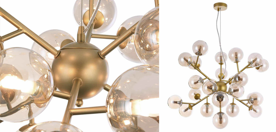 Люстра Berries Chandelier Amber 65 Люстра Berries Chandelier Amber 65 - Loft-Concept в Кирове