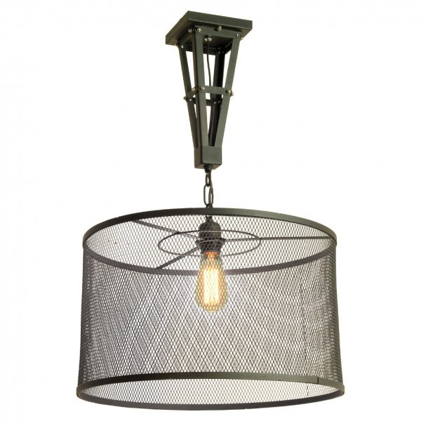 Подвесной светильник Radial Cage Pendant Черный Подвесной светильник Radial Cage Pendant Черный в Кирове | Loft Concept