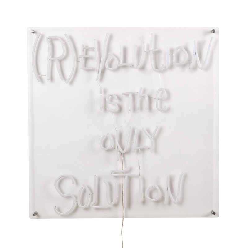 Настенный светильник Seletti (R)evolution is the only solution Белый Настенный светильник Seletti (R)evolution is the only solution Белый в Кирове | Loft Concept