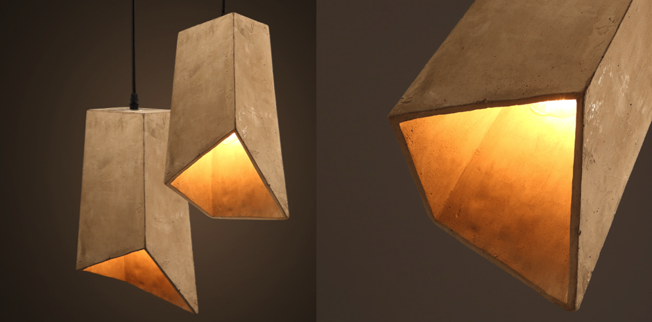 Подвесной светильник Art Concrete Column Подвесной светильник Art Concrete Column - Loft-Concept в Кирове