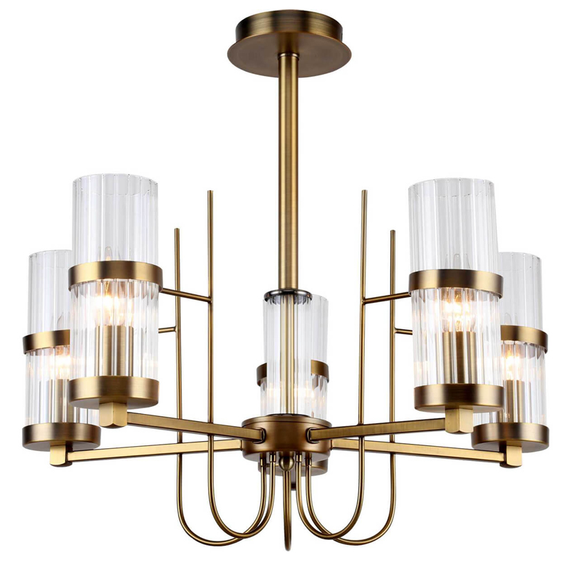 Люстра Circle Dance Glass Antique Bronze Античная Бронза Люстра Circle Dance Glass Antique Bronze Античная Бронза в Кирове | Loft Concept
