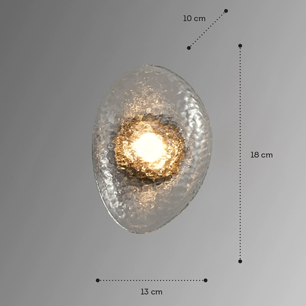 Бра LINDIS FROST LONG WALL 1 лампа Прозрачное стекло в Кирове