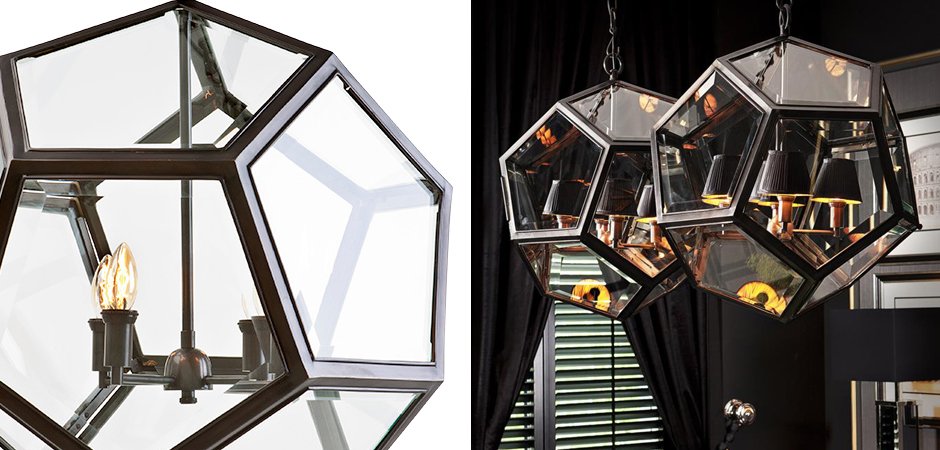 Люстра Eichholtz Lantern Yorkshire Bronze L - Loft-Concept в Кирове