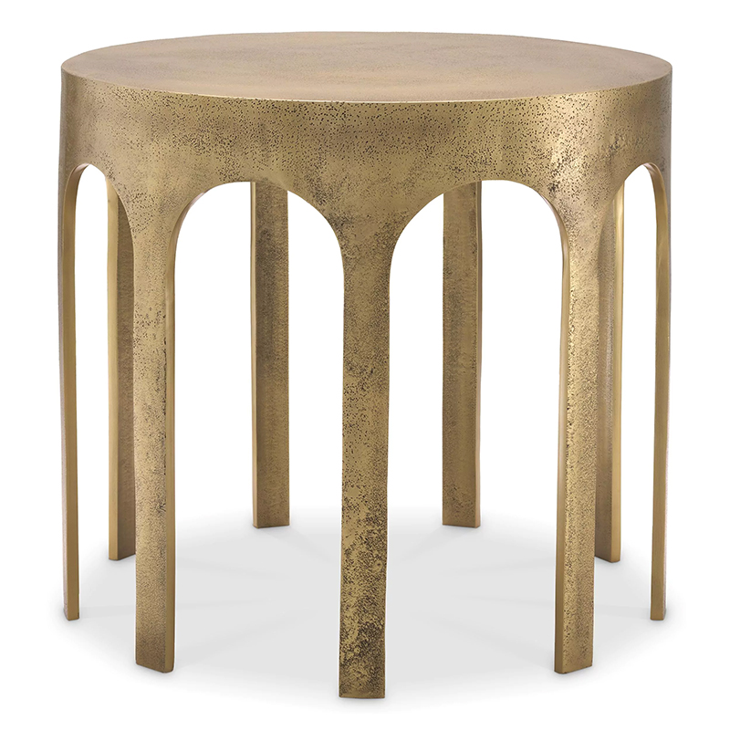 Приставной стол Eichholtz Side Table Gardini Латунь в Кирове | Loft Concept 