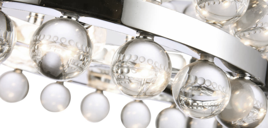 Sacramento Transparent Balls Two Circle Chandelier Sacramento Transparent Balls Two Circle Chandelier - Loft-Concept в Кирове