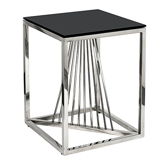 Стол Section Diagonal Stainless Steel 50 Нержавеющая сталь Глянцевый черный Стол Section Diagonal Stainless Steel 50 Нержавеющая сталь Глянцевый черный в Кирове | Loft Concept
