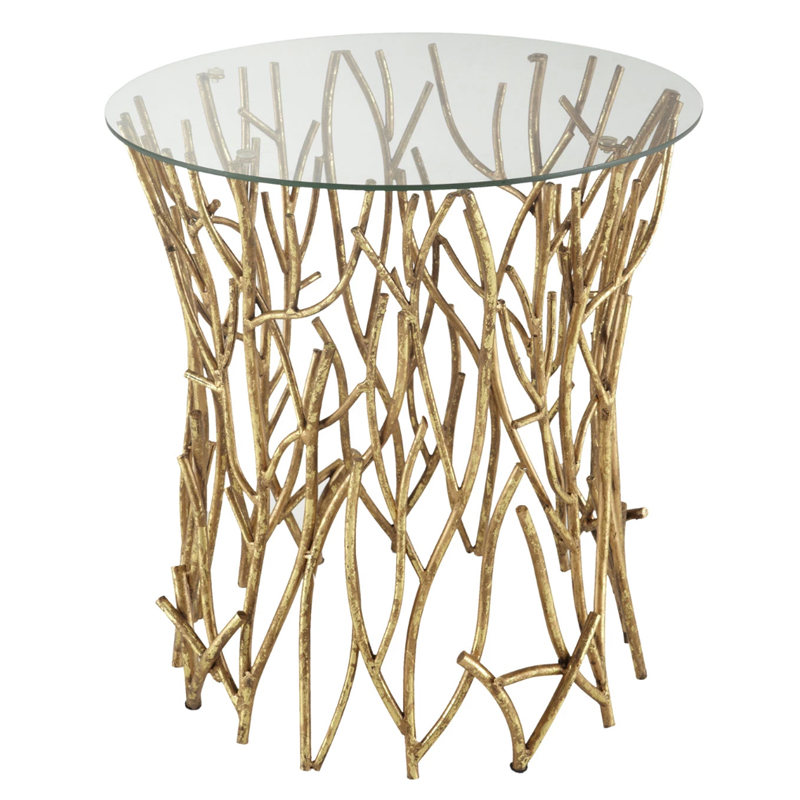 Приставной стол Golden Forest Золотой Приставной стол Golden Forest Золотой в Кирове | Loft Concept