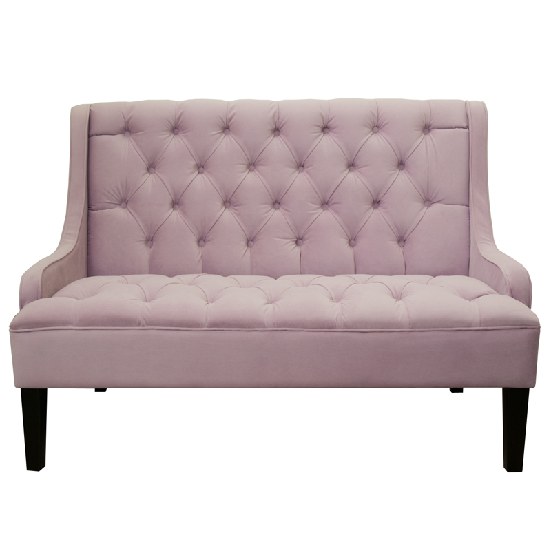 Диван Folket Sofa velour pink Розовый (Rose) Диван Folket Sofa velour pink Розовый (Rose) в Кирове | Loft Concept