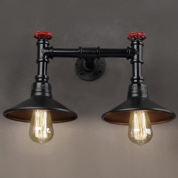 Бра Pipeline Valve Red and black Бра Pipeline Valve Red and black в Кирове | Loft Concept