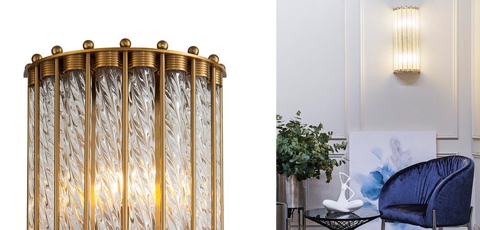 Бра Lantern Tiziano Brass Sconces Бра Lantern Tiziano Brass Sconces - Loft-Concept в Кирове