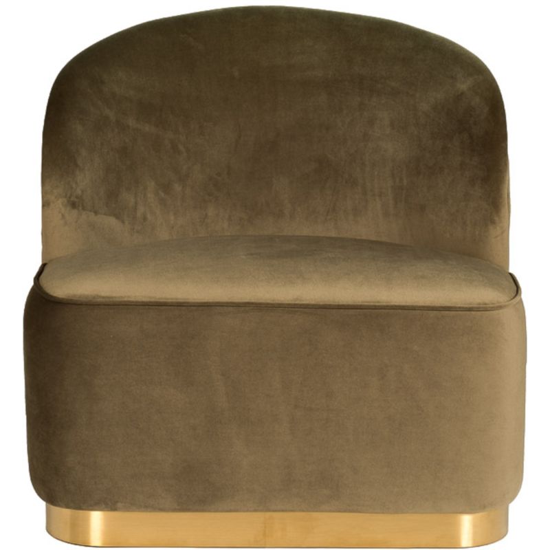 Кресло Zion DARK OLIVE WITH GOLD Темно-оливковый Кресло Zion DARK OLIVE WITH GOLD Темно-оливковый в Кирове | Loft Concept