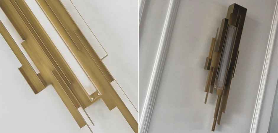 Бра Flowing Metal Sconce Бра Flowing Metal Sconce - Loft-Concept в Кирове