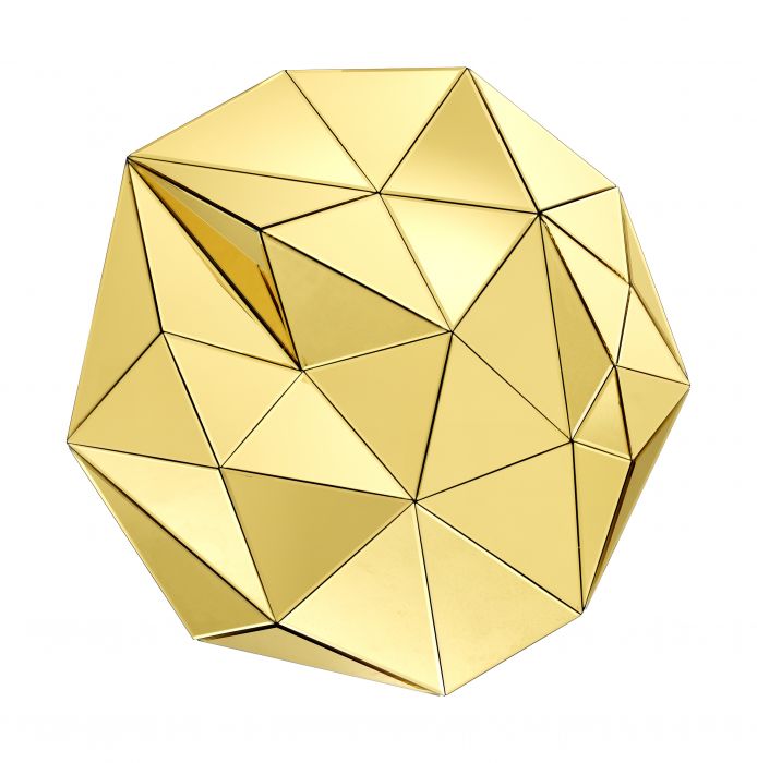 Зеркало Eichholtz Mirror Topanga Gold Глянцевое золото Зеркало Eichholtz Mirror Topanga Gold Глянцевое золото в Кирове | Loft Concept
