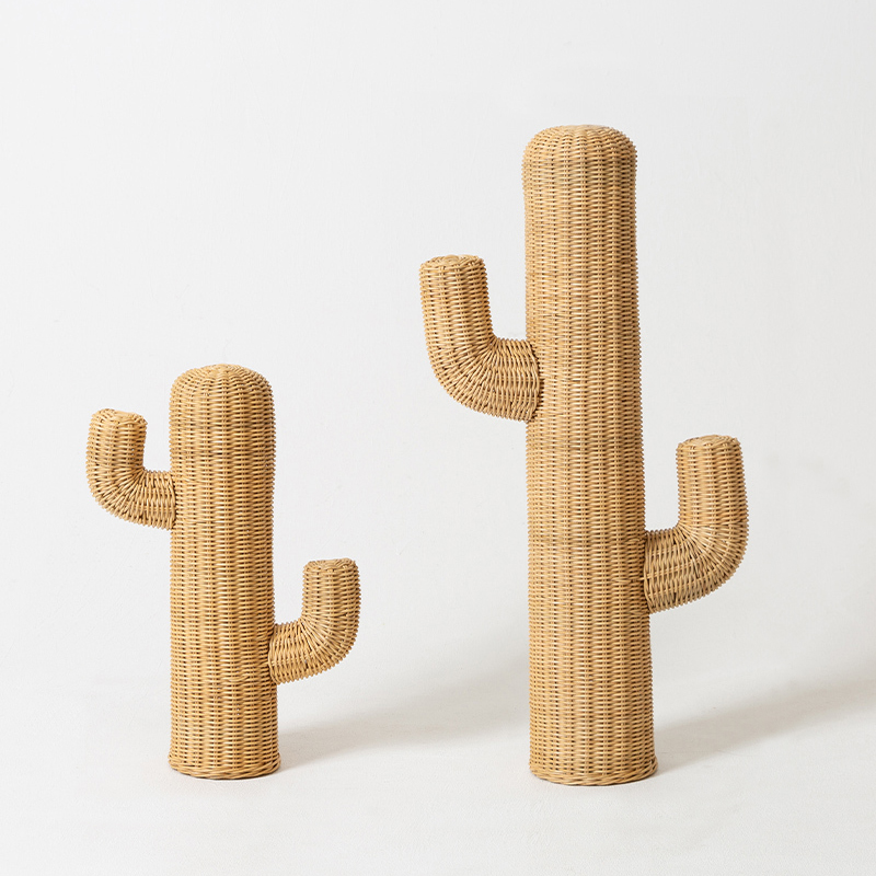 Статуэтка Braided Cactus Древесина Статуэтка Braided Cactus Древесина в Кирове | Loft Concept