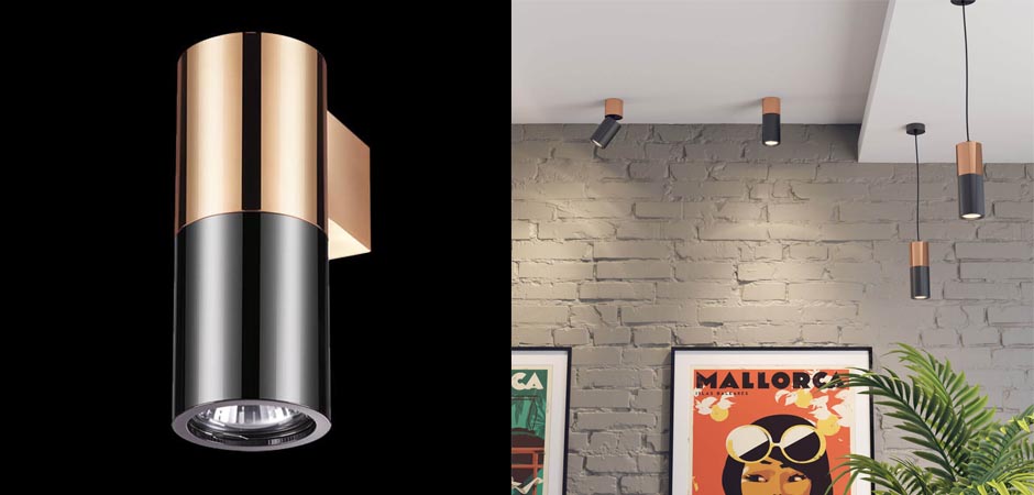 Спот Spot Illumination Sconce Black & Copper Спот Spot Illumination Sconce Black & Copper - Loft-Concept в Кирове