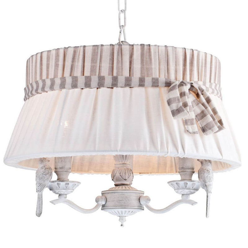 Люстра Refined Provence Chandelier round Белый Бежевый в Кирове | Loft Concept 