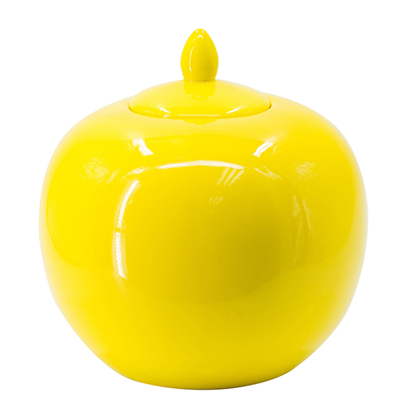Ваза Flavius Vase yellow Желтый Ваза Flavius Vase yellow Желтый в Кирове | Loft Concept