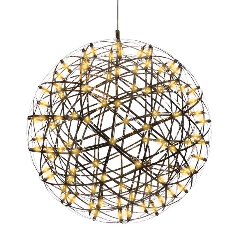 Люстра Moooi 3D Sphere Yellow lamp M Хром Люстра Moooi 3D Sphere Yellow lamp M Хром в Кирове | Loft Concept