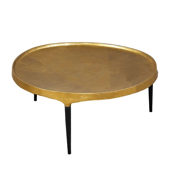 Кофейный стол Brass Stains Table Латунь Черный Кофейный стол Brass Stains Table Латунь Черный в Кирове | Loft Concept