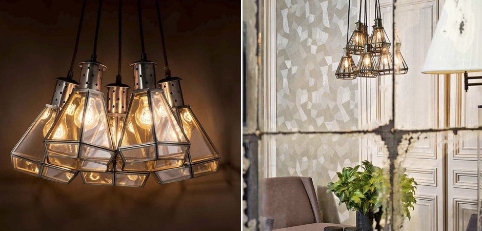 Подвесной светильник Eichholtz Hanging Lamp Polygon - Loft-Concept в Кирове