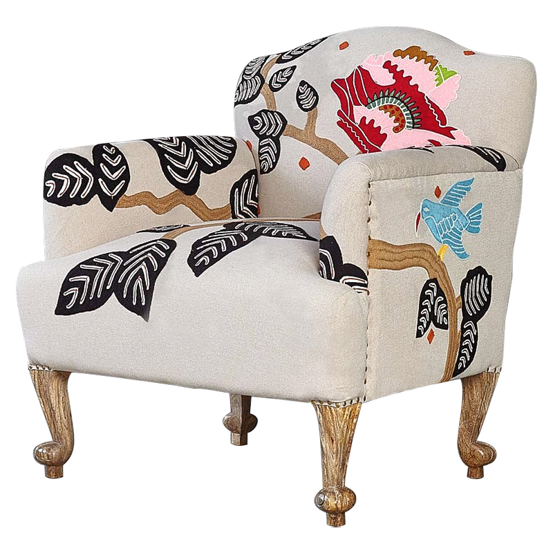 Кресло Mavis Armchair Бежевый Древесина Мульти Кресло Mavis Armchair Бежевый Древесина Мульти в Кирове | Loft Concept