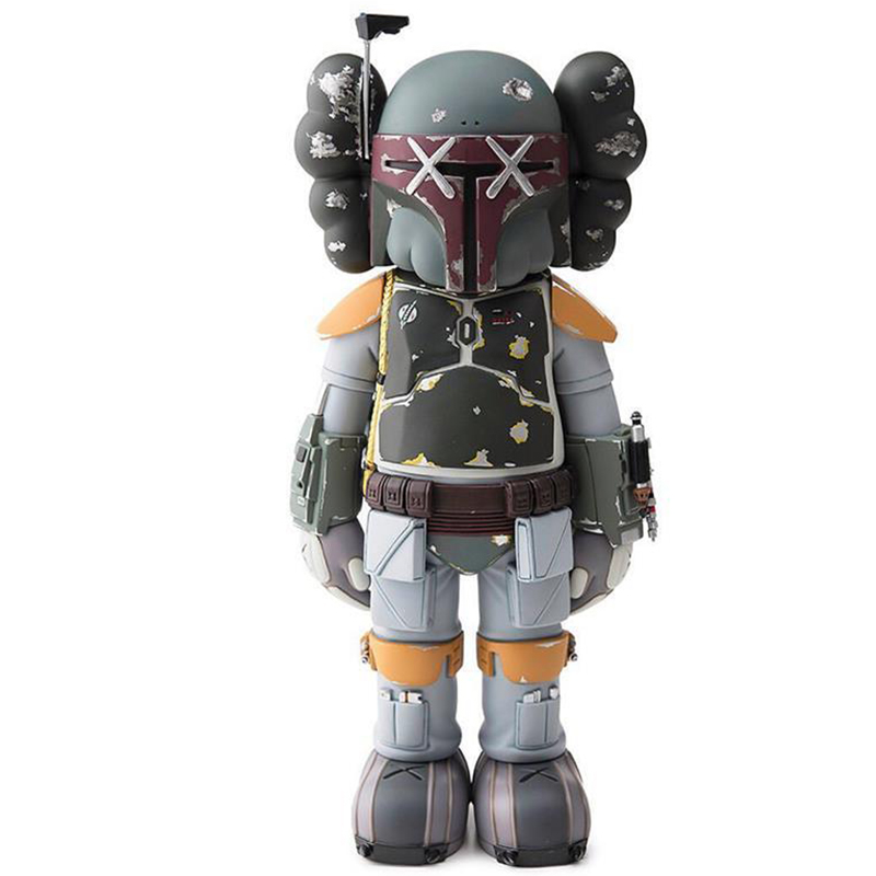 Статуэтка KAWS Star Wars Boba Fett Ver Серый Красный Оранжевый Светло-серый Статуэтка KAWS Star Wars Boba Fett Ver Серый Красный Оранжевый Светло-серый в Кирове | Loft Concept