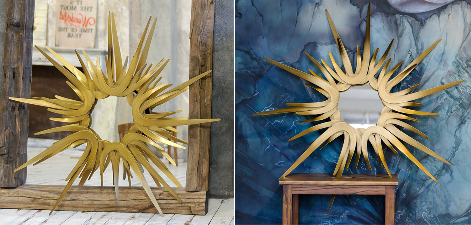 Зеркало Sharp Sun Mirror Зеркало Sharp Sun Mirror - Loft-Concept в Кирове
