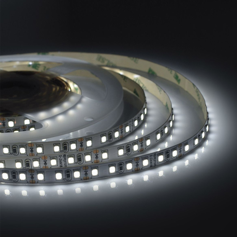 Светодиодная лента 9,6W/m 120LED/m 3528SMD холодный белый Белый Светодиодная лента 9,6W/m 120LED/m 3528SMD холодный белый Белый в Кирове | Loft Concept