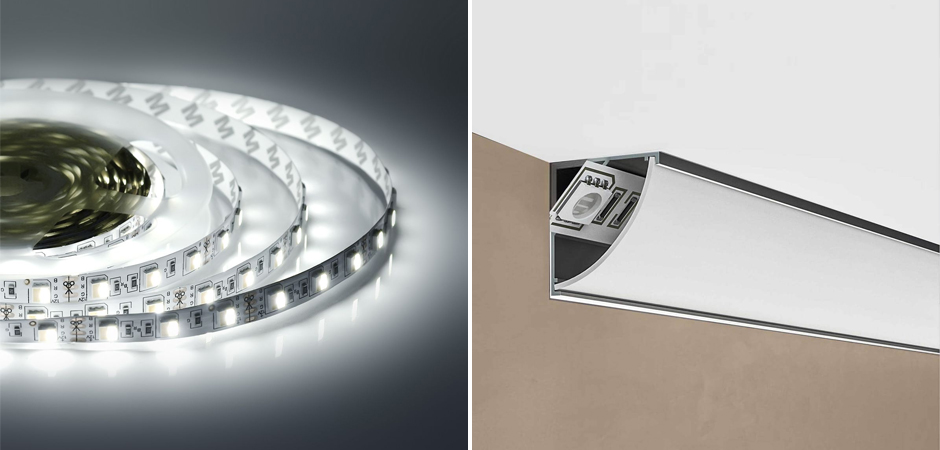 Светодиодная лента 14,4W/m 60LED/m 5050SMD холодный белый/теплый белый 5M Светодиодная лента 14,4W/m 60LED/m 5050SMD холодный белый/теплый белый 5M - Loft-Concept в Кирове