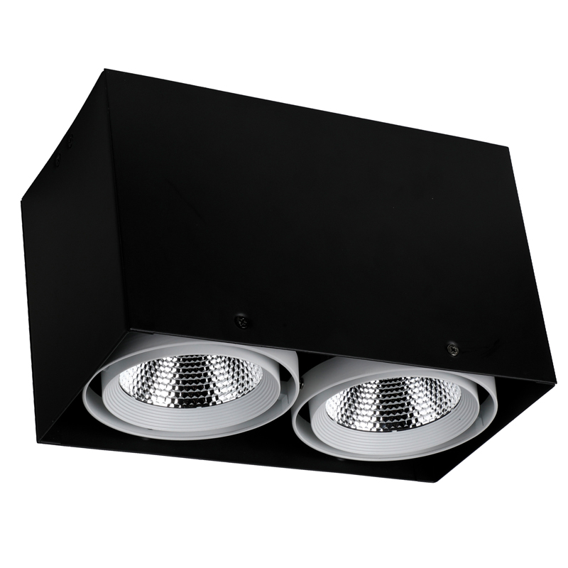 Спот Lope spot black double Черный Спот Lope spot black double Черный в Кирове | Loft Concept