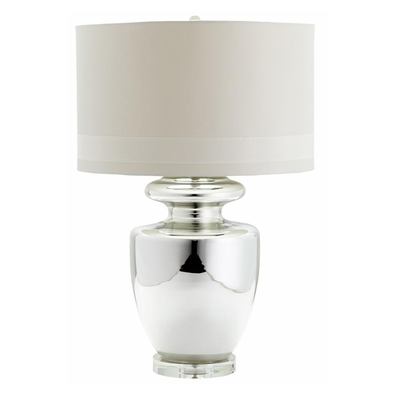 Настольная лампа Anfora Table Lamp Серебряный Белый Настольная лампа Anfora Table Lamp Серебряный Белый в Кирове | Loft Concept