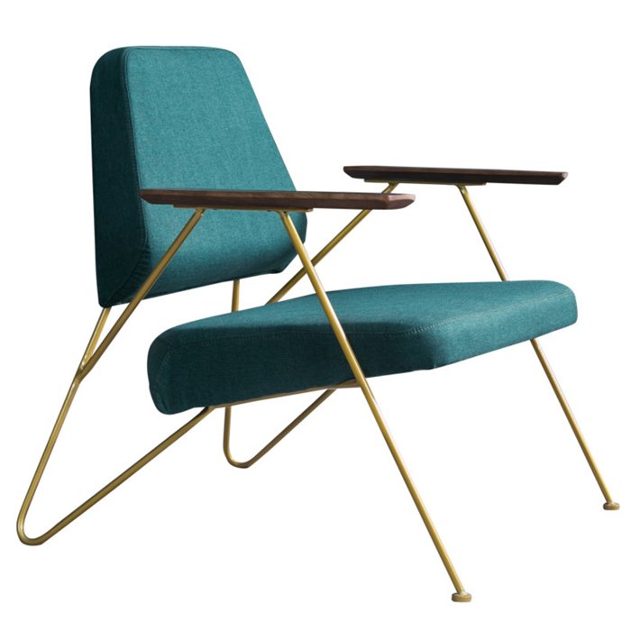 Кресло GELDERLAND Armchairs Зеленый Золотой в Кирове | Loft Concept 