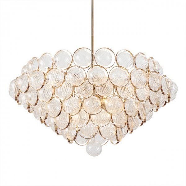 Люстра Atomos Chandelier Designer Reproduction Глянцевое золото Люстра Atomos Chandelier Designer Reproduction Глянцевое золото в Кирове | Loft Concept
