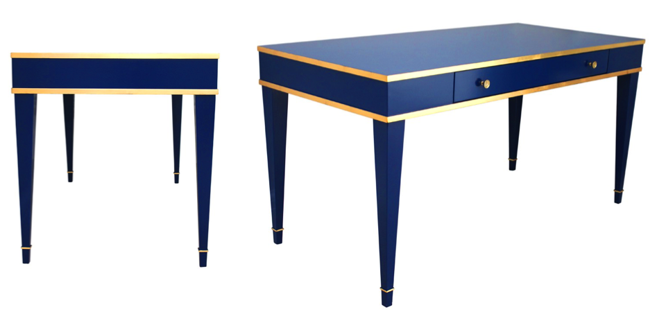 Письменный стол Kelly Desk Синий Письменный стол Kelly Desk Синий - Loft-Concept в Кирове