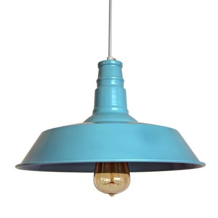 Подвесной светильник Loft Blue Bell Голубой пастельный в Кирове | Loft Concept 