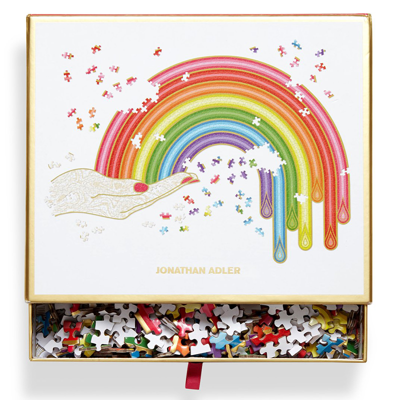 Пазлы RAINBOW HAND SHAPED PUZZLE Jonathan Adler Мульти Пазлы RAINBOW HAND SHAPED PUZZLE Jonathan Adler Мульти в Кирове | Loft Concept