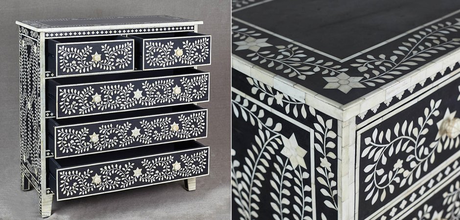 Комод Inlaid Bone Stars Комод Inlaid Bone Stars - Loft-Concept в Кирове